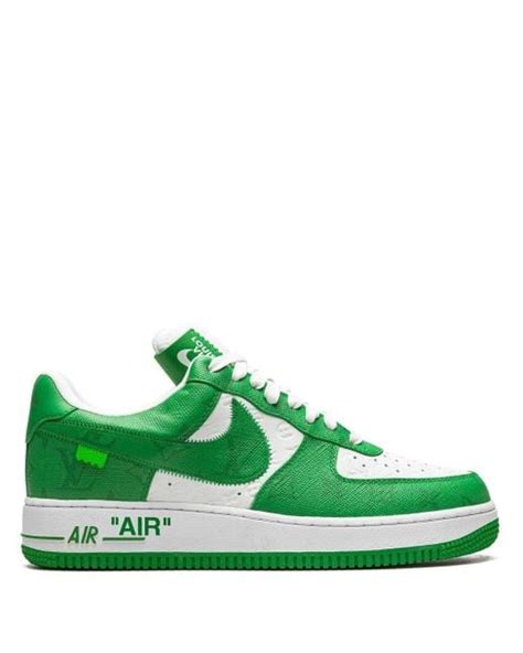 green lv af1|Louis Vuitton x Nike Air Force 1: Shoes & More .